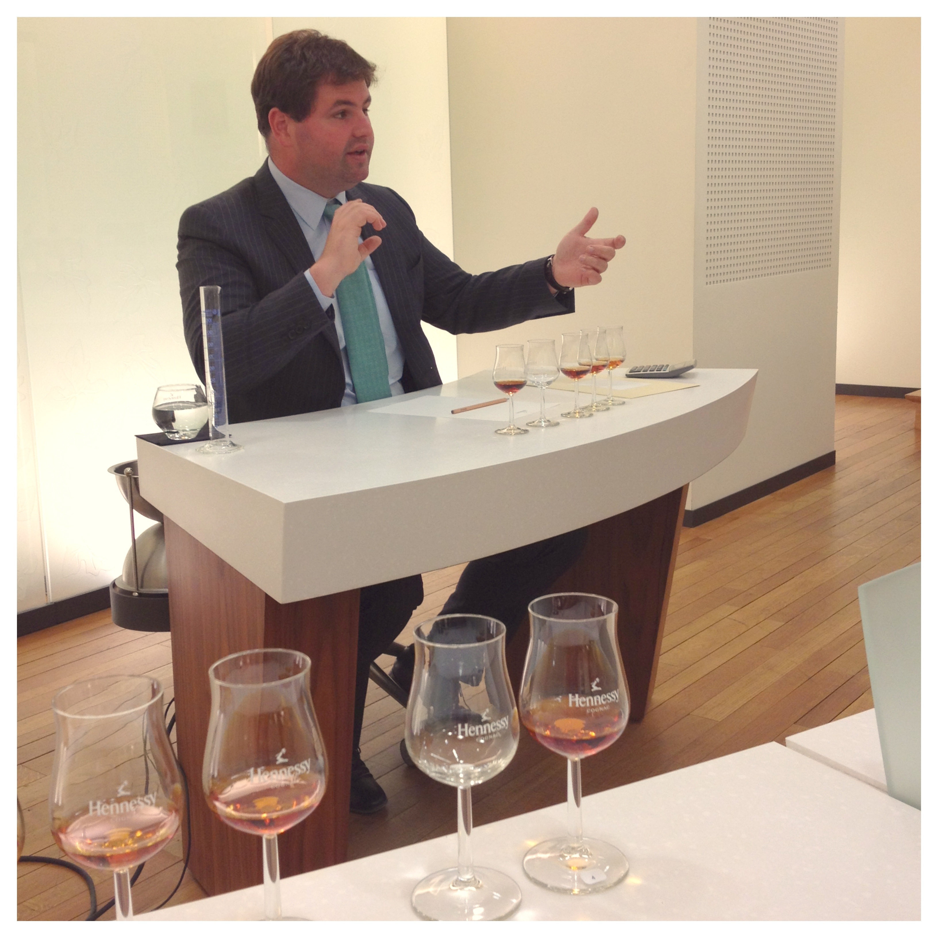 Tasting-Blending session with Renaud