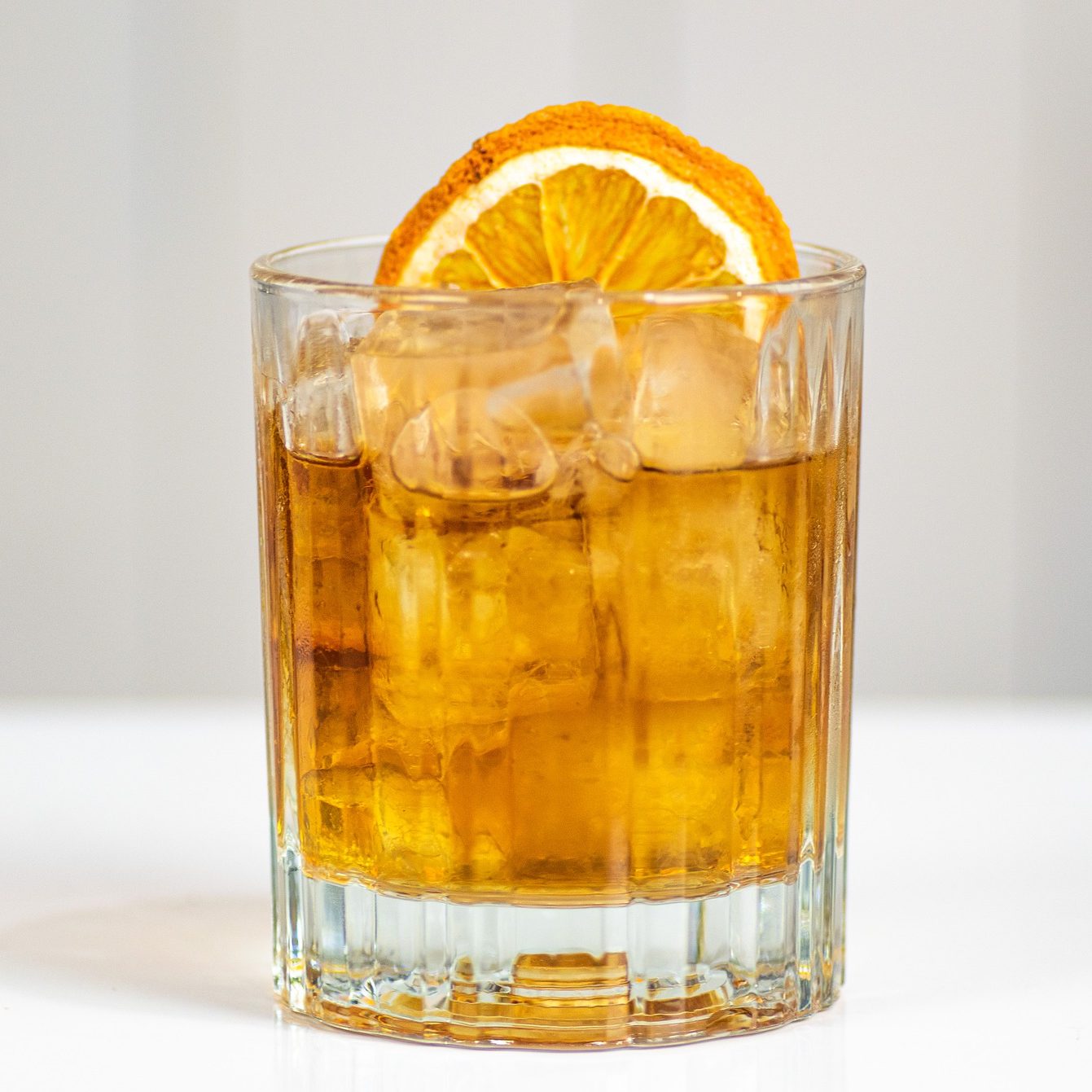 Old fashioned Cognac cocktail