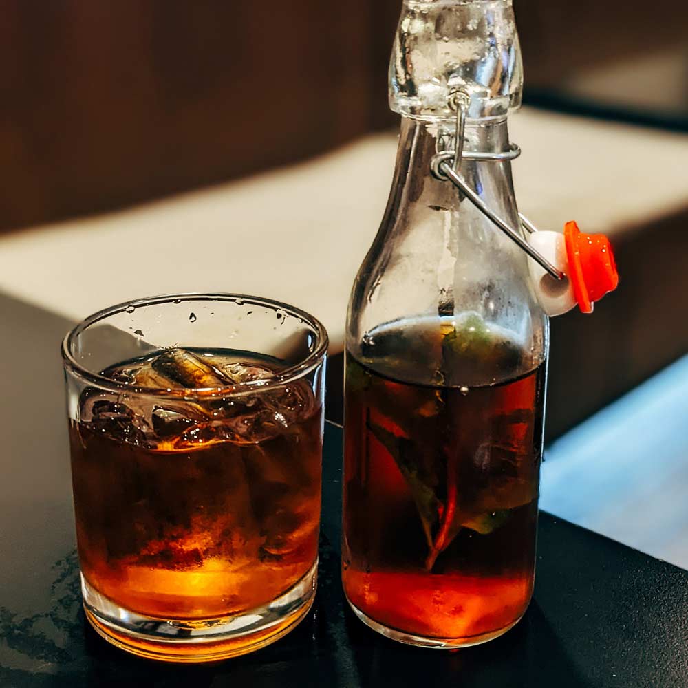 Cognac and Iced Tea